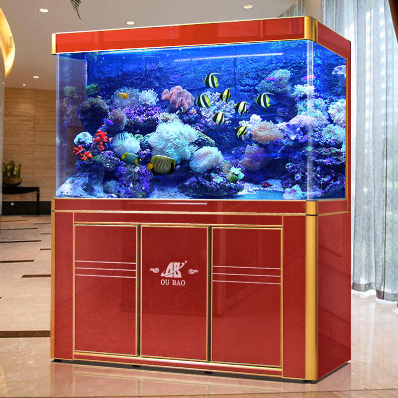 歐寶1.2米大型生態(tài)水族箱 一缸碧水，靈動(dòng)空間的藝術(shù)